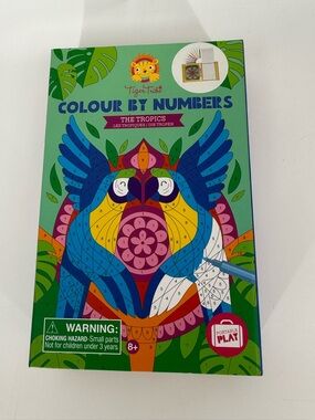 Colour By Numbers - The Tropics (Blue/Green)